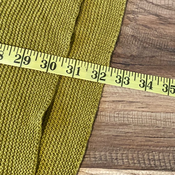 Eileen Fisher Knit Tunic Organic Cotton/Linen Dress Olive Green Women Small NWOT - Picture 9 of 11